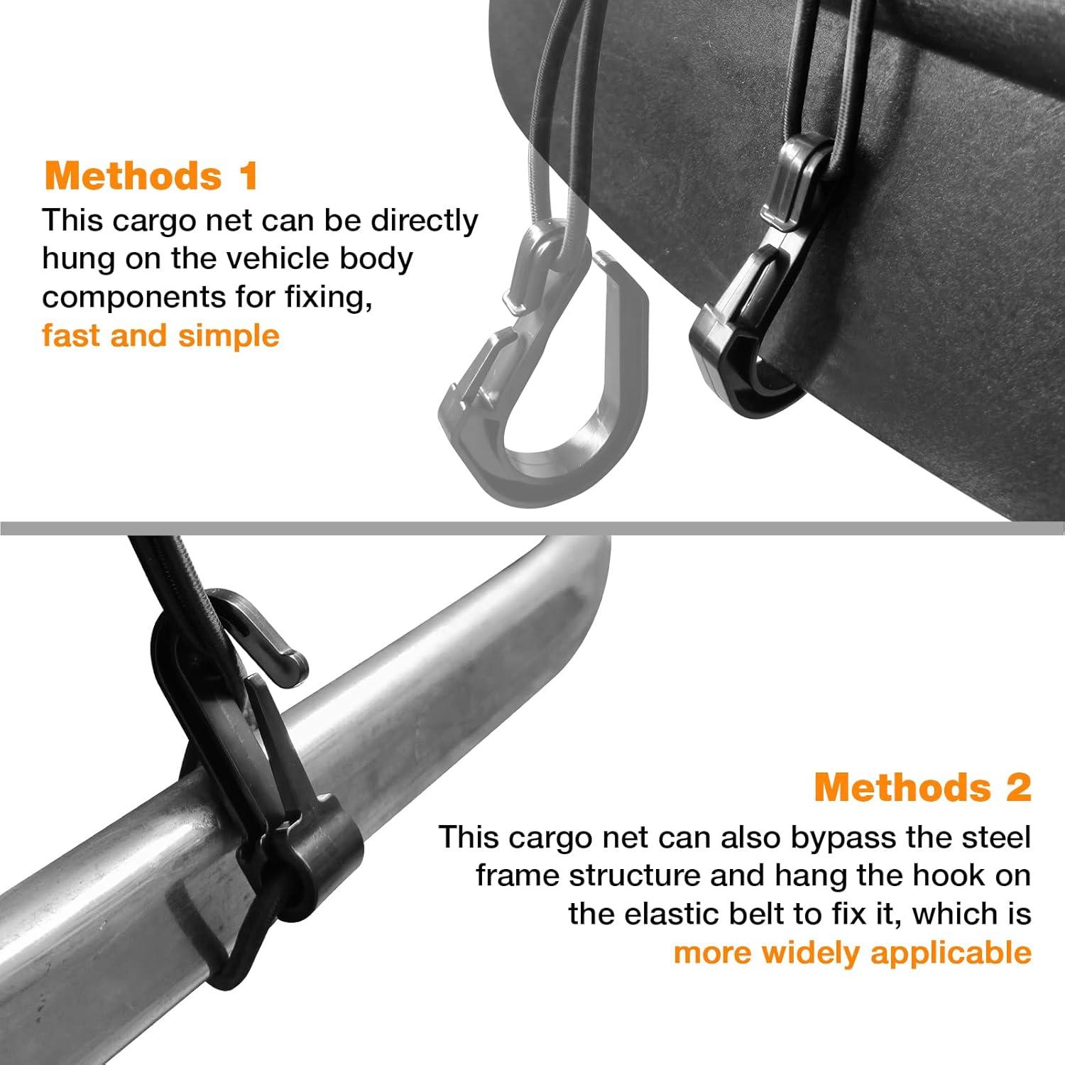 Red de Carga SARDVISA Doble Capa 25.4x27.94cm para Motocicleta