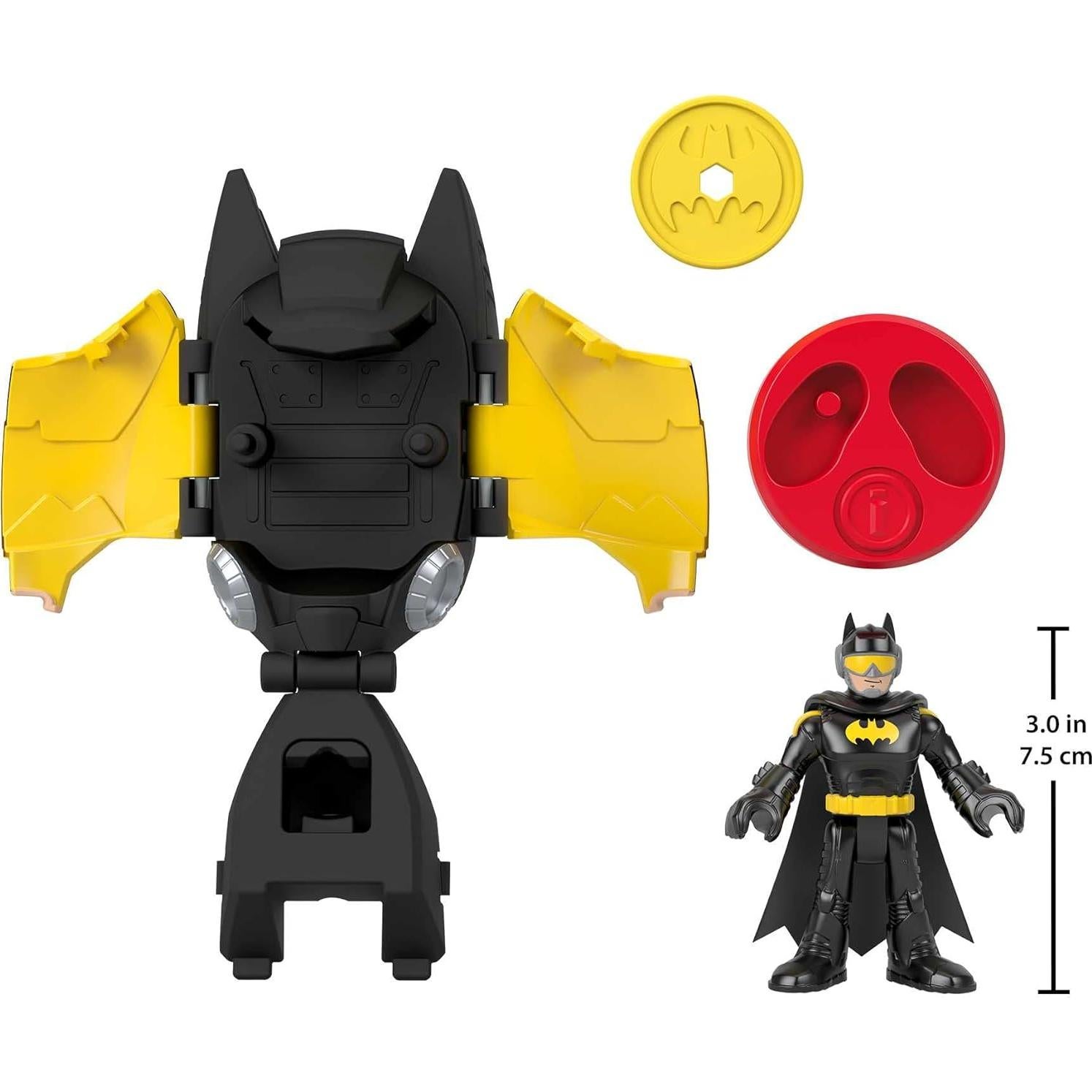 Fisher-Price Batman Batwing Transformable 2 en 1 para Niños