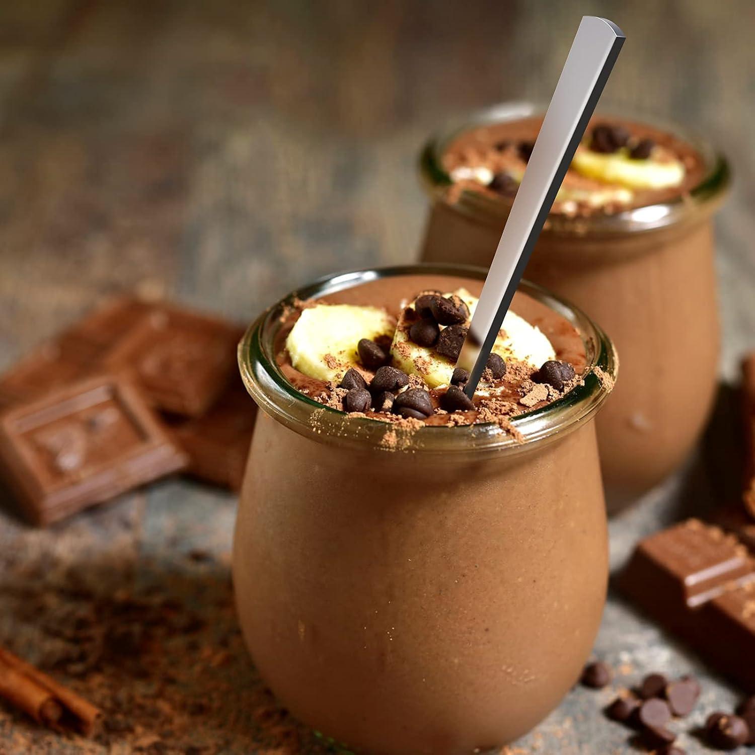 Juego de 2 Cucharas de Café GLAMFIELDS Acero Inoxidable 15.24 cm