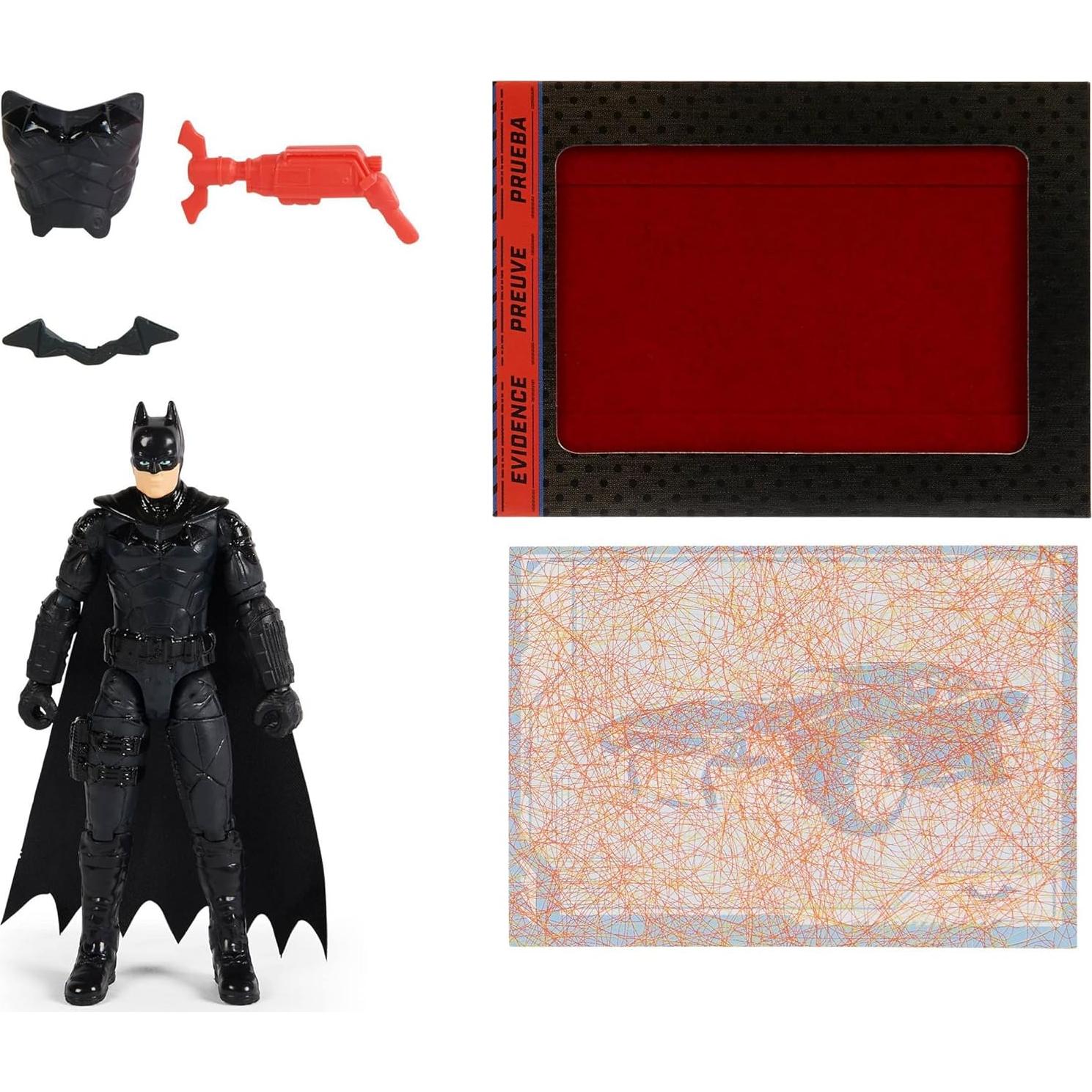 Figura de acción Batman 10 cm Spin Master 2022 con accesorios