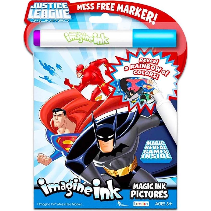 Conjunto de libros para colorear Batman - 2 libros y pegatinas