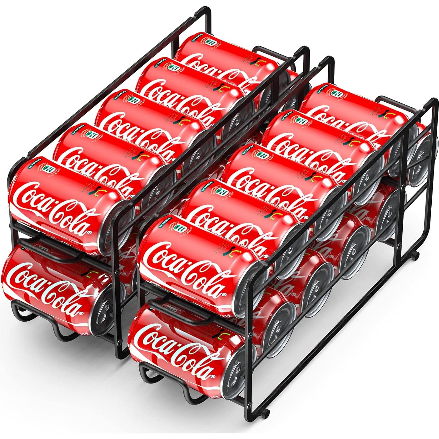 Organizador de Latas de Soda Canyave, Paquete de 2, Apilable