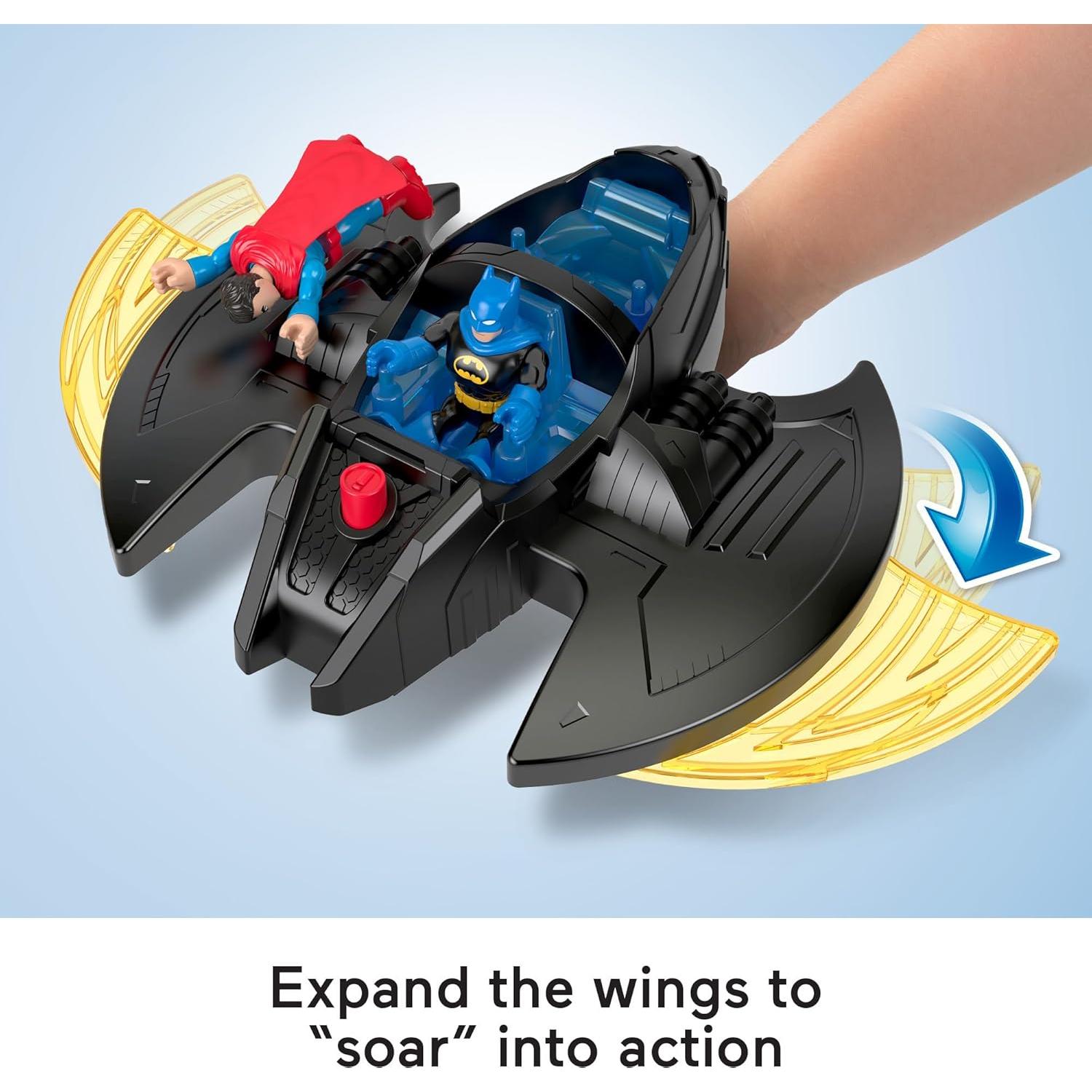 Fisher-Price Juguete Batman Sala de Justicia 60 cm 10 Piezas