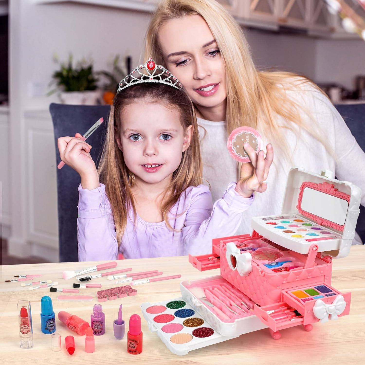 Kit de Maquillaje Lavable para Niñas Teensymic 54 Piezas