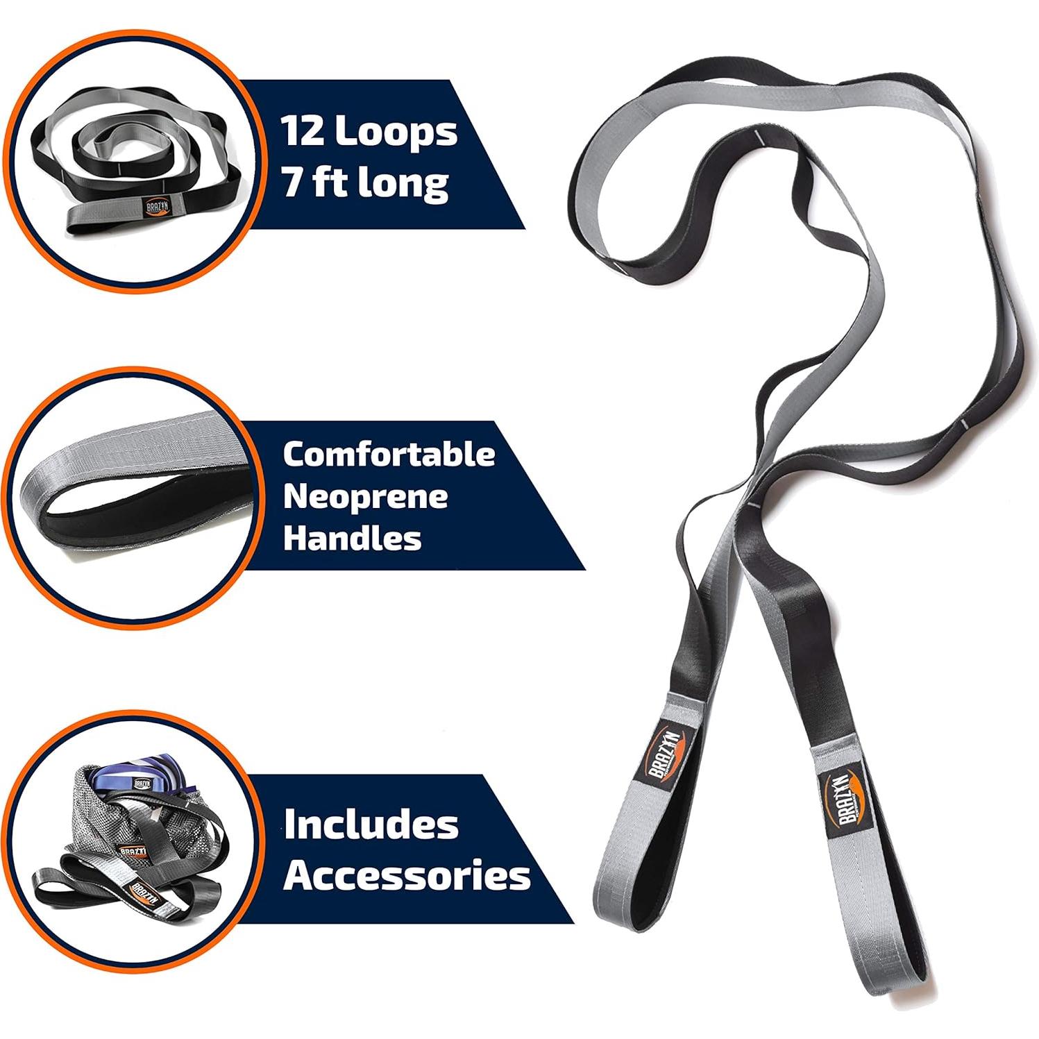 Correa de Estiramiento de Movilidad Brazyn 175 cm 12 Laços