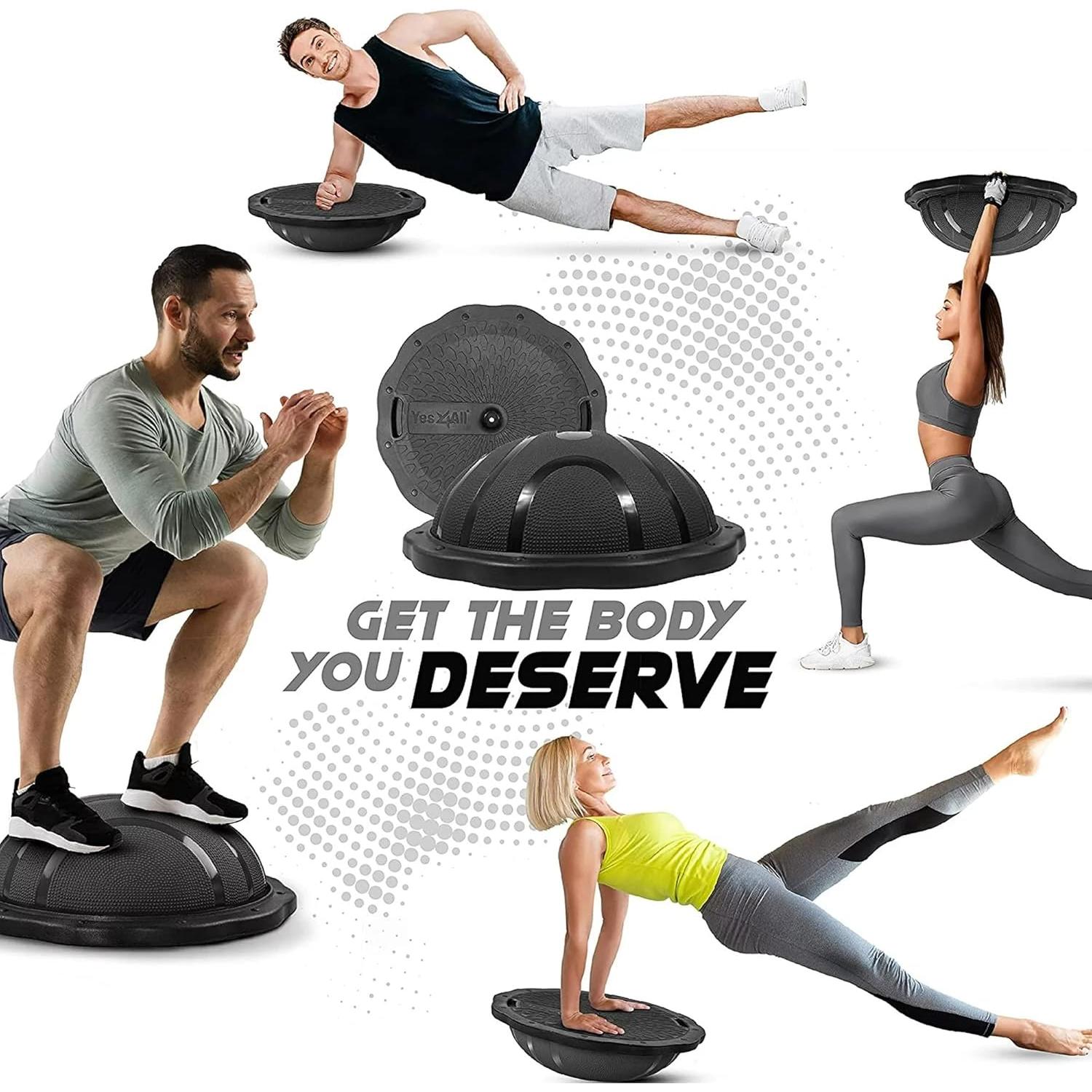 Entrenador de Equilibrio Yes4All SJ31 - Media Bola de Estabilidad 400KG