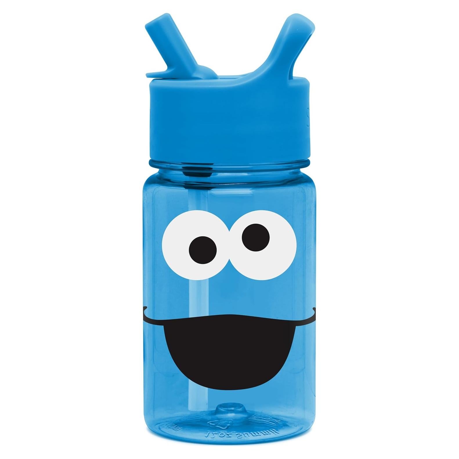 Botella de Agua Simple Modern 12 oz Cookie Monster Niños
