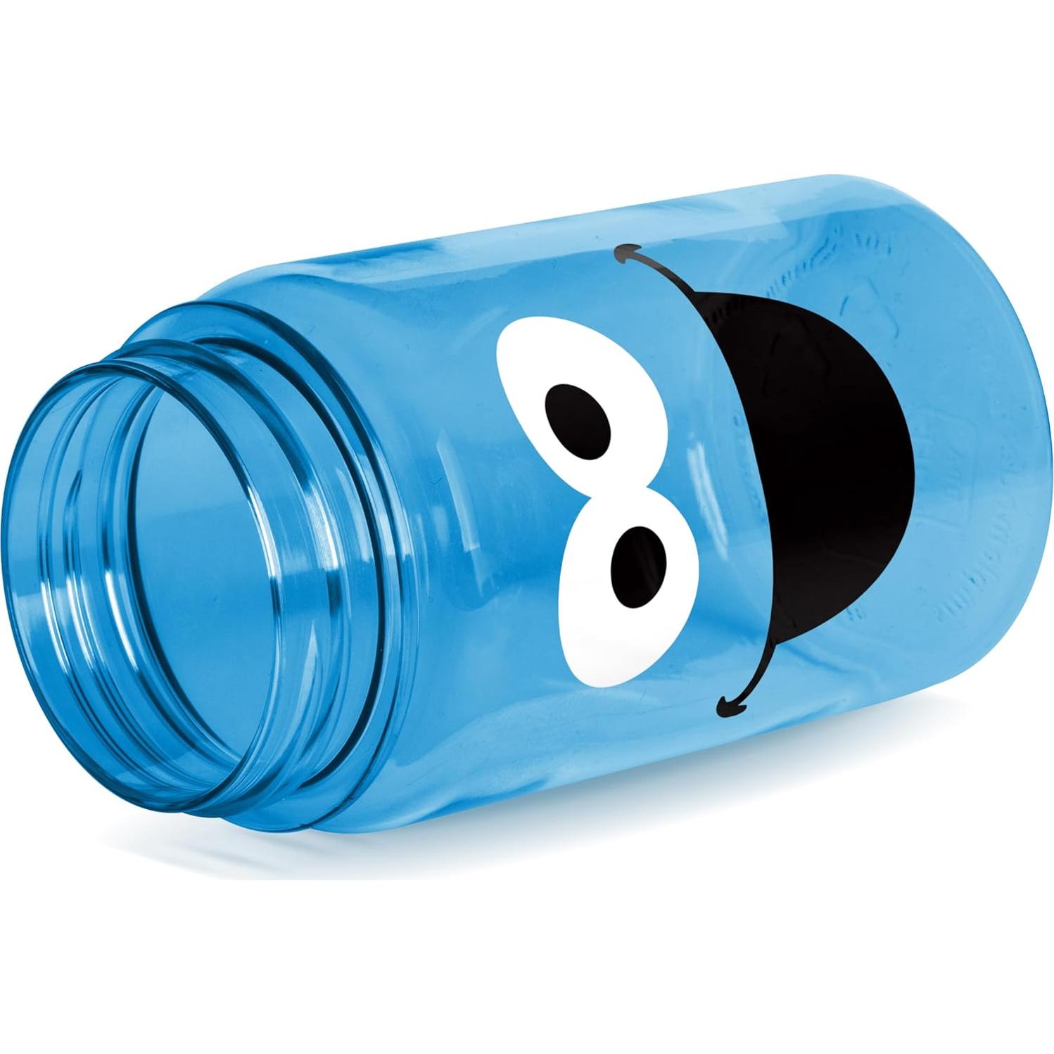 Botella de Agua Simple Modern 12 oz Cookie Monster Niños