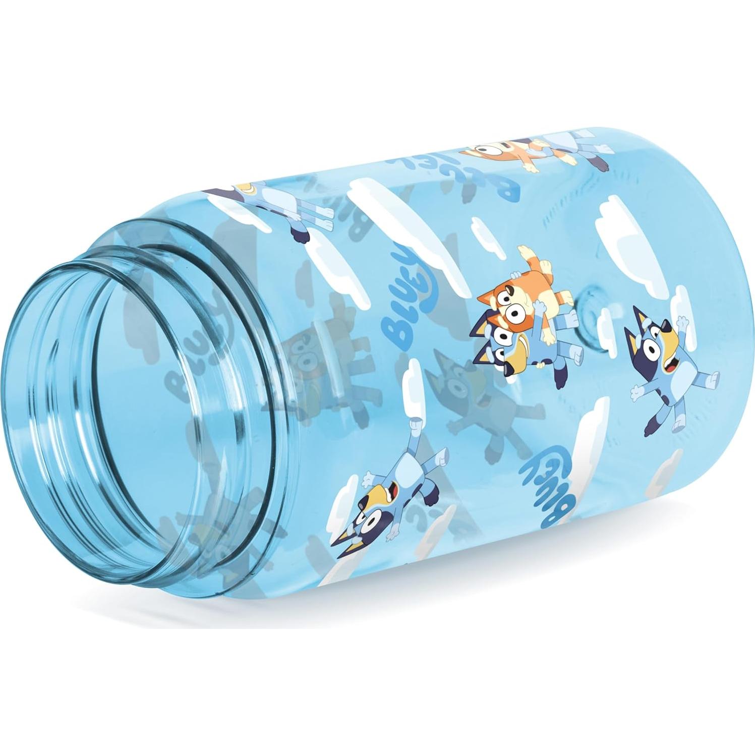 Botella de Agua Simple Modern 354ml con Tapa de Pajita Cielo