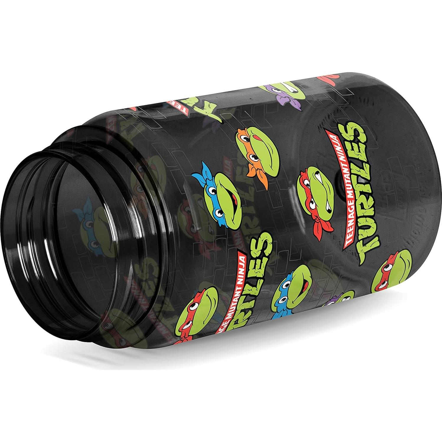 Botella de Agua Simple Modern TMNT 355ml a Prueba de Fugas