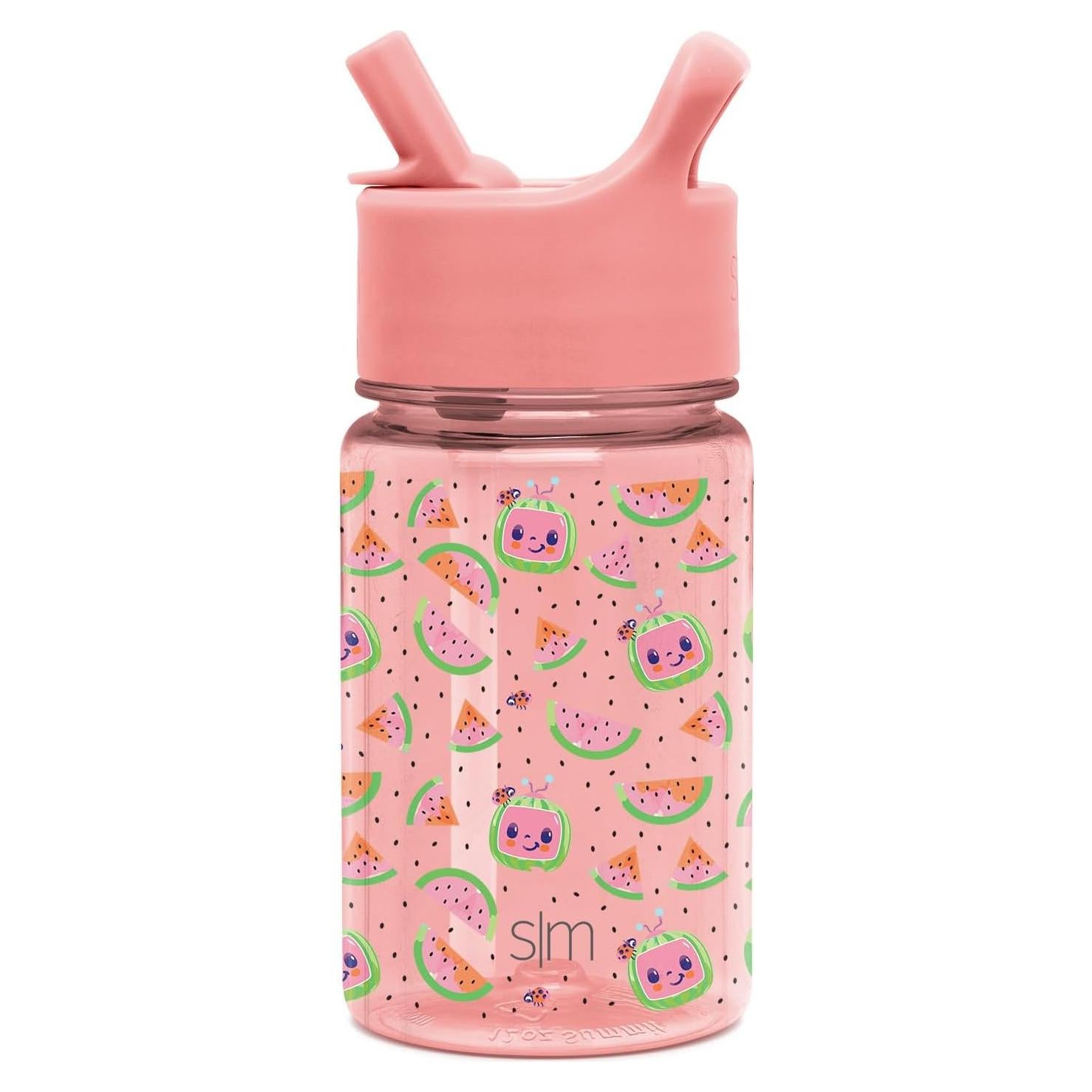 Botella de Agua Simple Modern CoComelon 354 ml Rosa