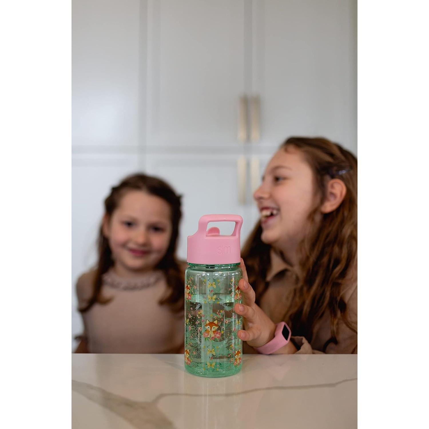 Botella de Agua Simple Modern CoComelon 354 ml Rosa