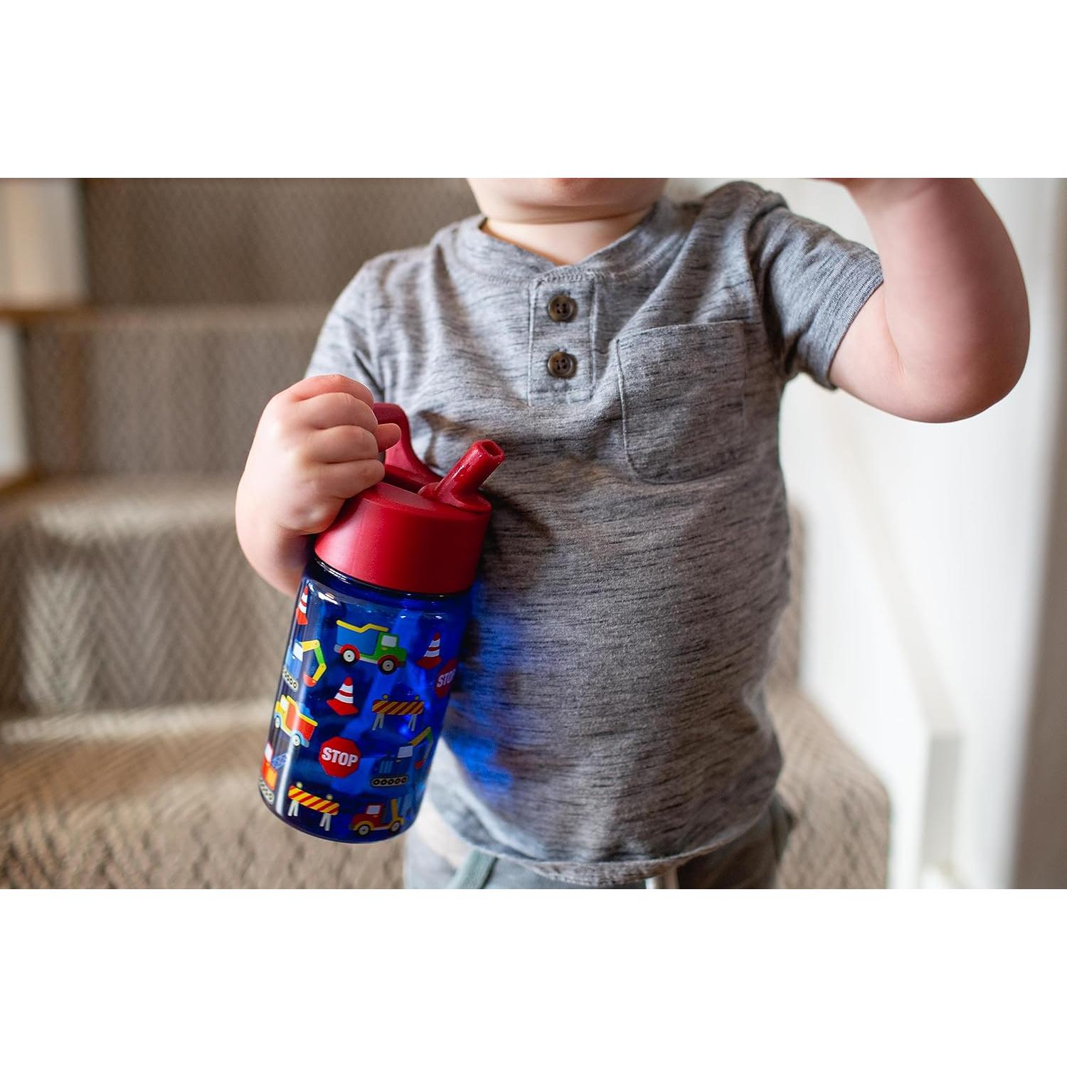 Botella de Agua Simple Modern Elmo 12oz A Prueba de Fugas