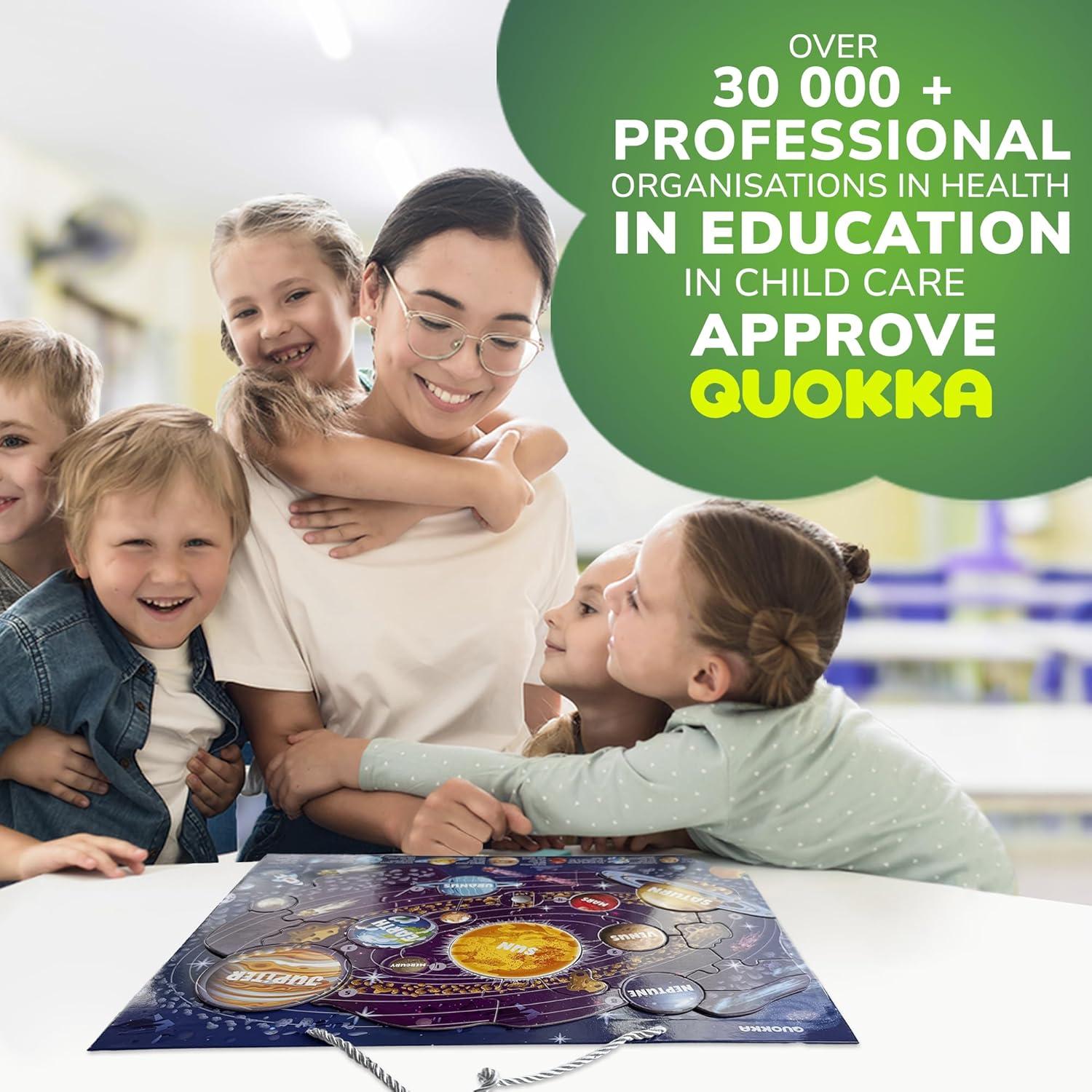 Puzzles Magnéticos Quokka para Niños 3 a 5 Años - Mapas