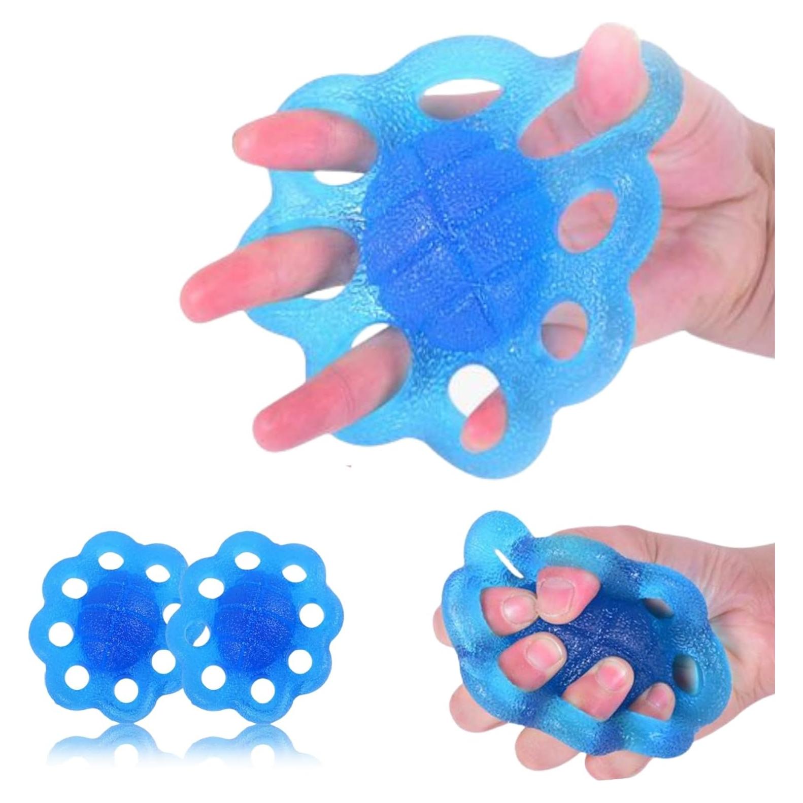 Ejercitador de Dedos DEEYOTA - Pelota de Compresión para Manos