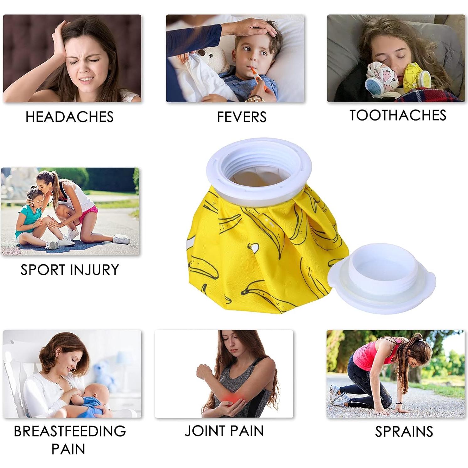 Bolsas de Hielo Reutilizables VOPOCO para Terapia Fría y Caliente