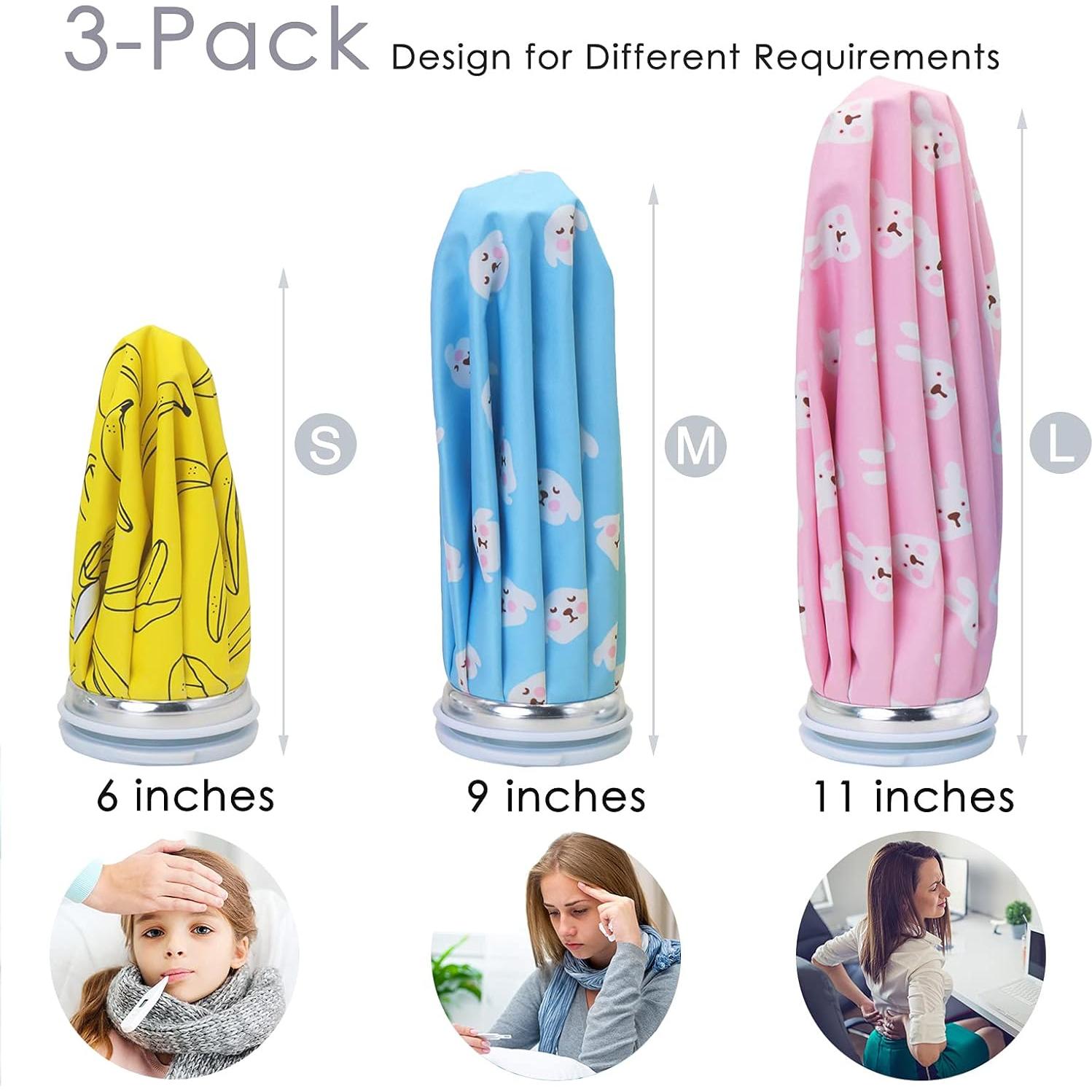 Bolsas de Hielo Reutilizables VOPOCO para Terapia Fría y Caliente