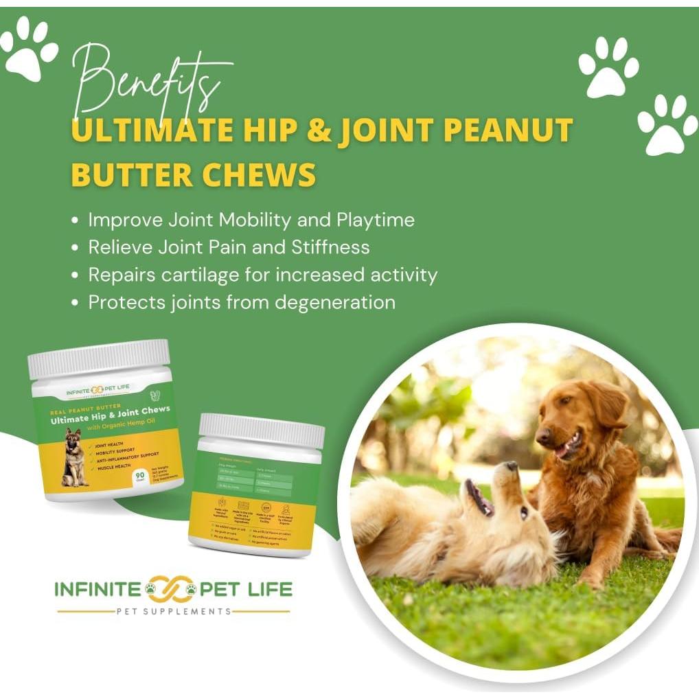 Suplemento Natural para Perros IPL Ultimate - Galletas 90 Unidades