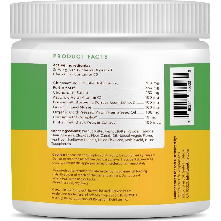 Suplemento Natural para Perros IPL Ultimate - Galletas 90 Unidades