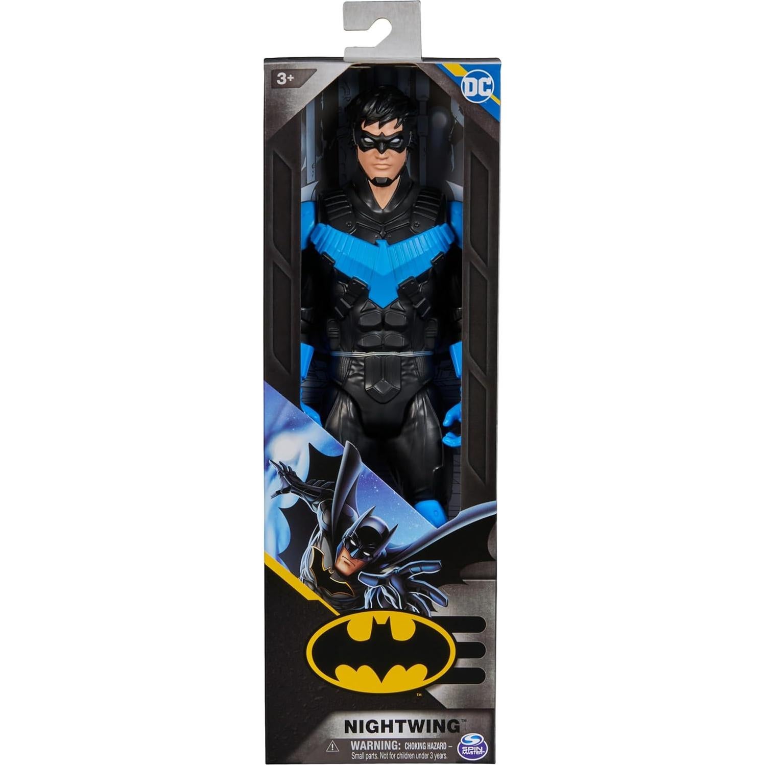 Figura de Acción Nightwing Spin Master 30 cm Detalle Comic
