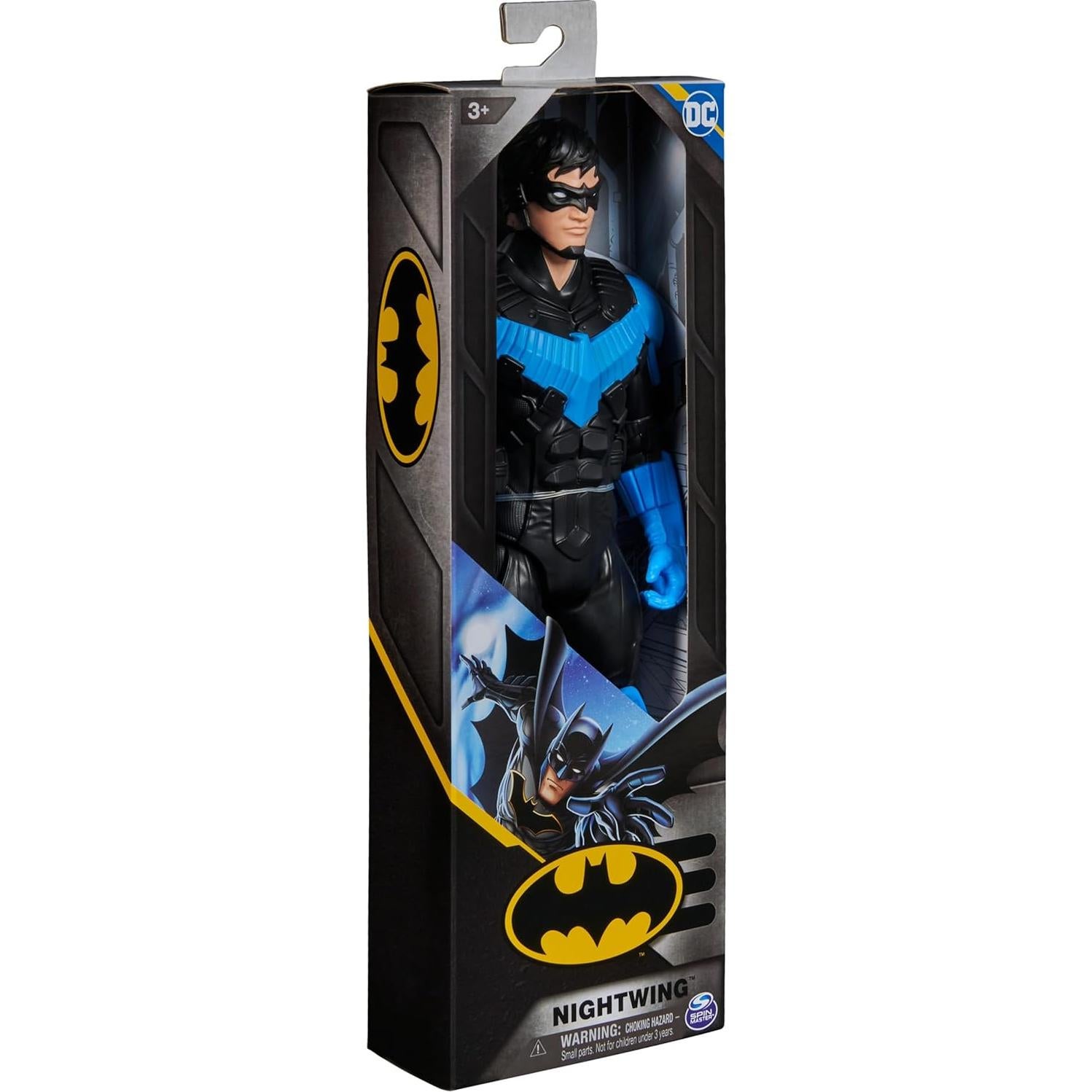 Figura de Acción Nightwing Spin Master 30 cm Detalle Comic