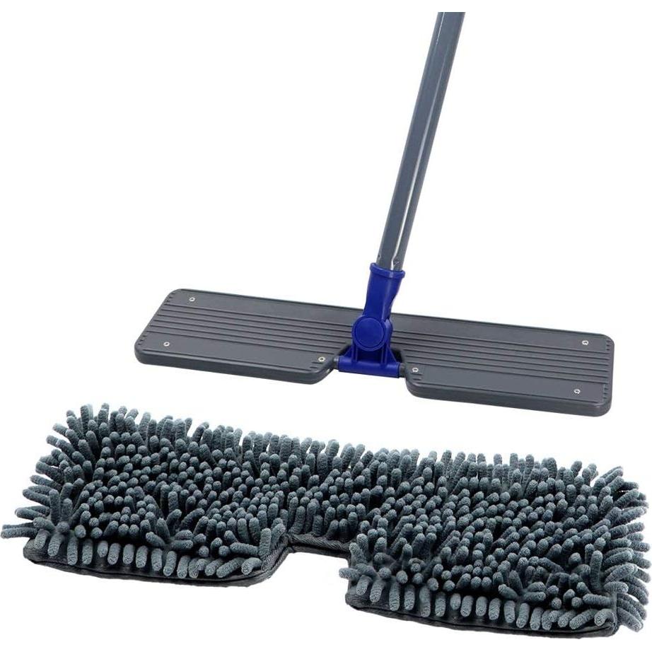 Mopa de Suelo MASTERTOP Doble Cara Microfibra 42 cm 4 Recambios