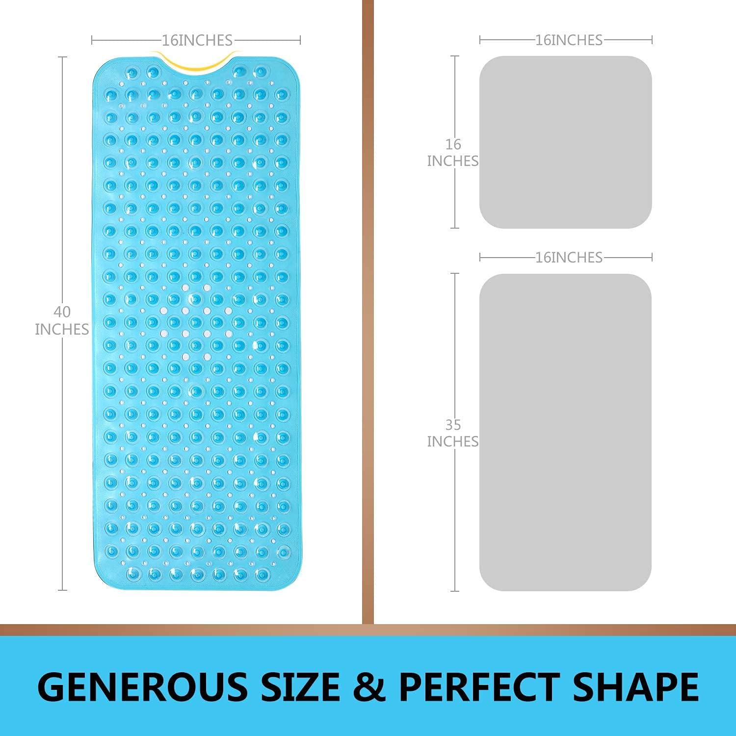 Alfombrilla de Baño Antideslizante Sheepping 101.6x40.6cm Azul