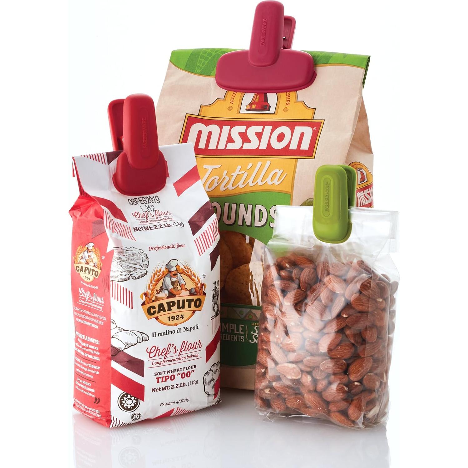 Clips Magnéticos para Bolsas Farberware - Conjunto de 6 Piezas