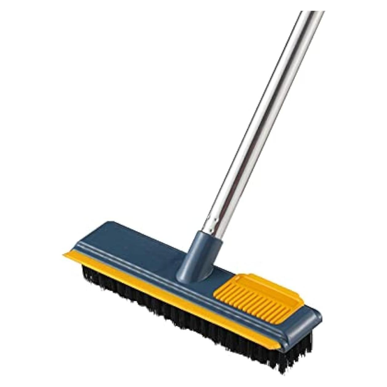 Cepillo de Fregado 2 en 1 Theiyhyu Azul con Mango Largo