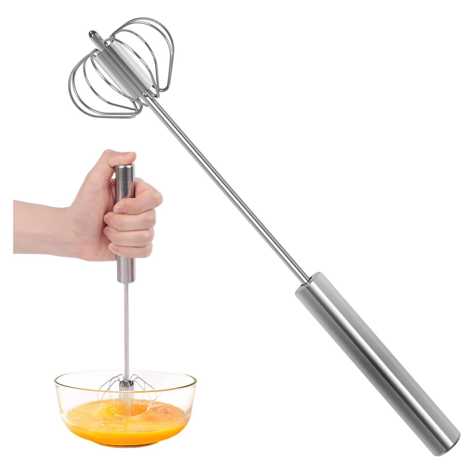 Batidor Semiautomático de Acero Inoxidable HANSGO 30.48cm