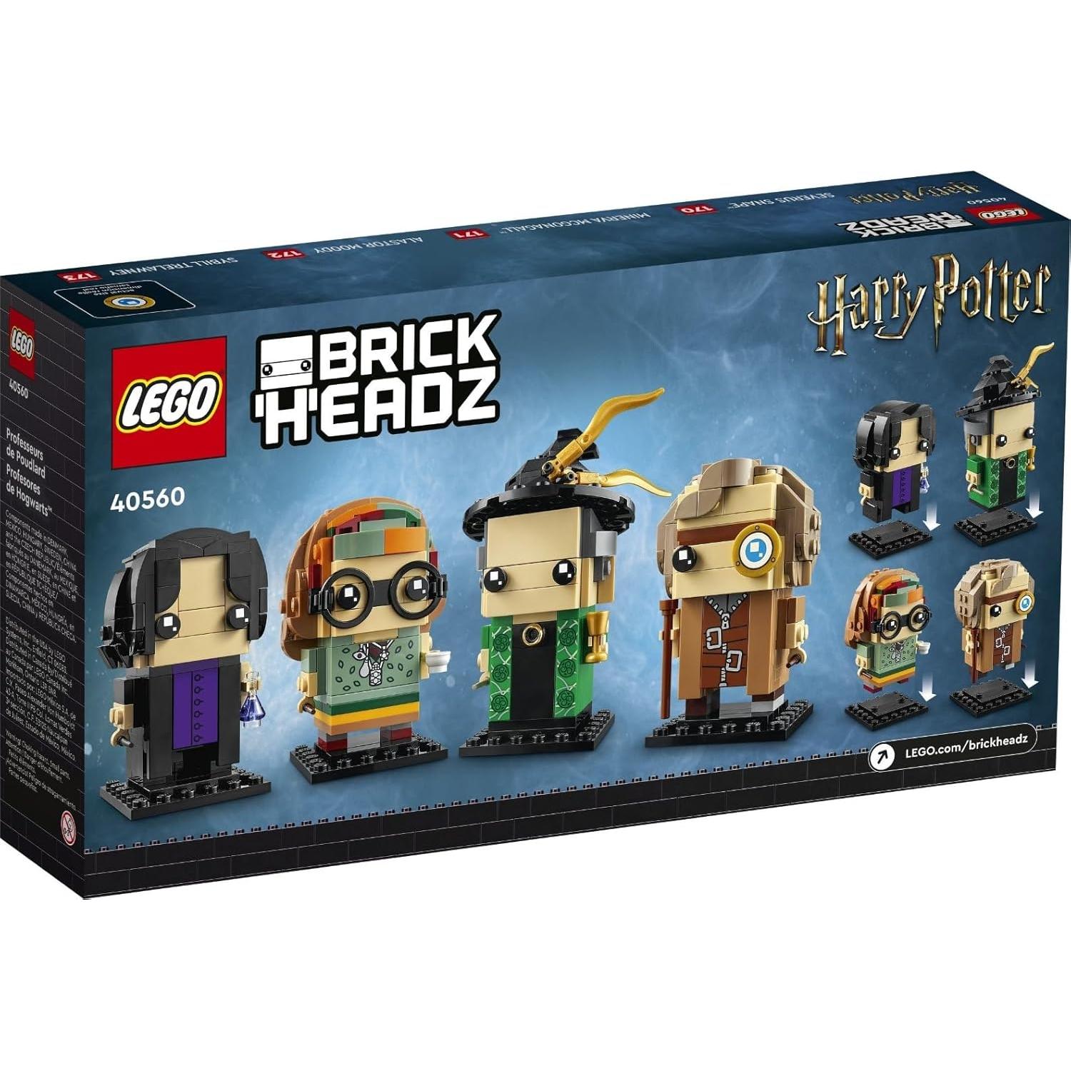 LEGO BrickHeadz Profesores de Hogwarts 601 Piezas