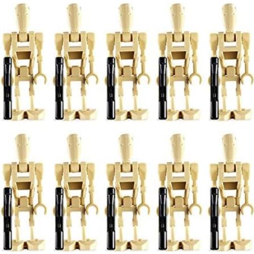 LEGO Minifiguras de Droides de Batalla Star Wars - 10 Piezas