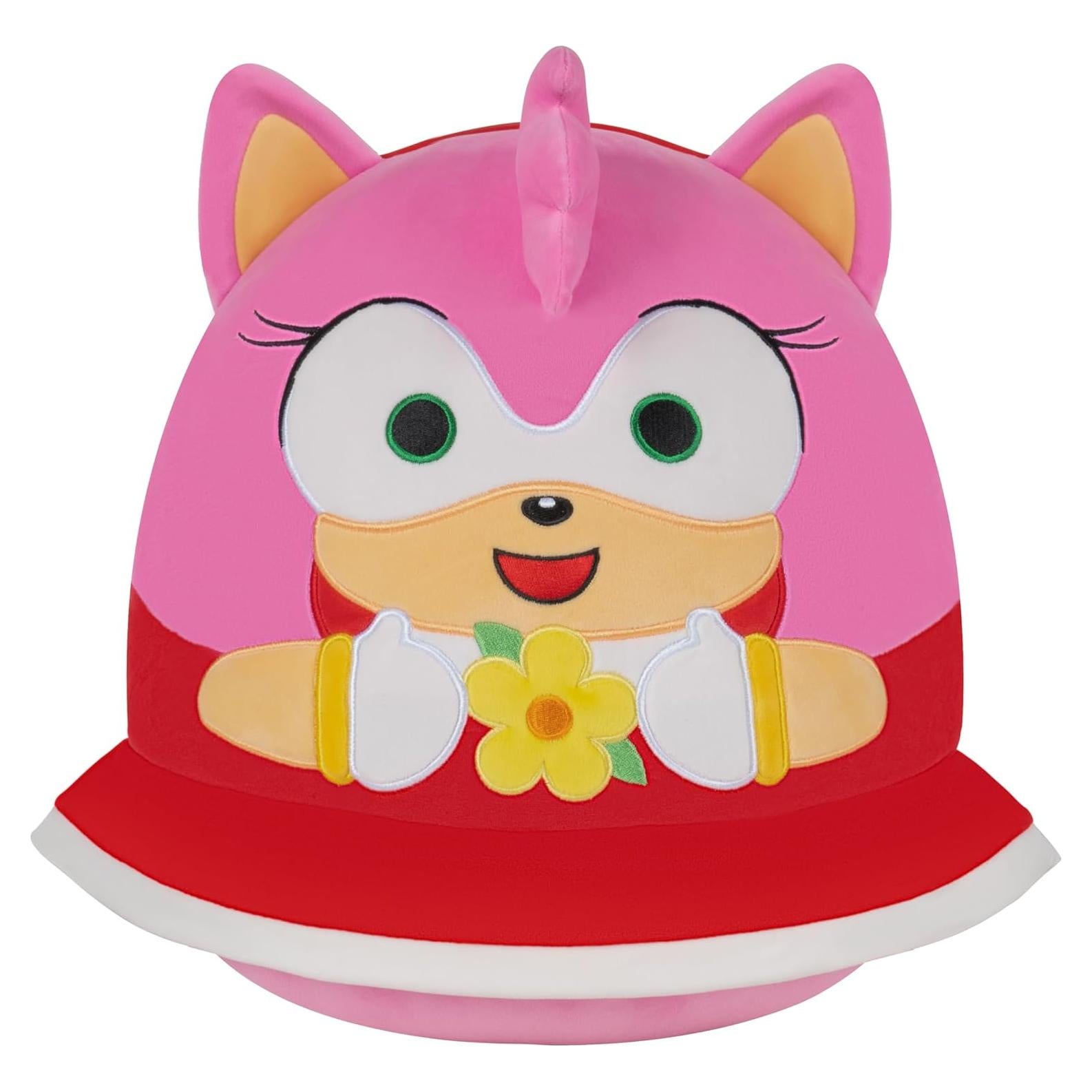 Peluche Squishmallows 35cm Amy Rose Sonic Flores