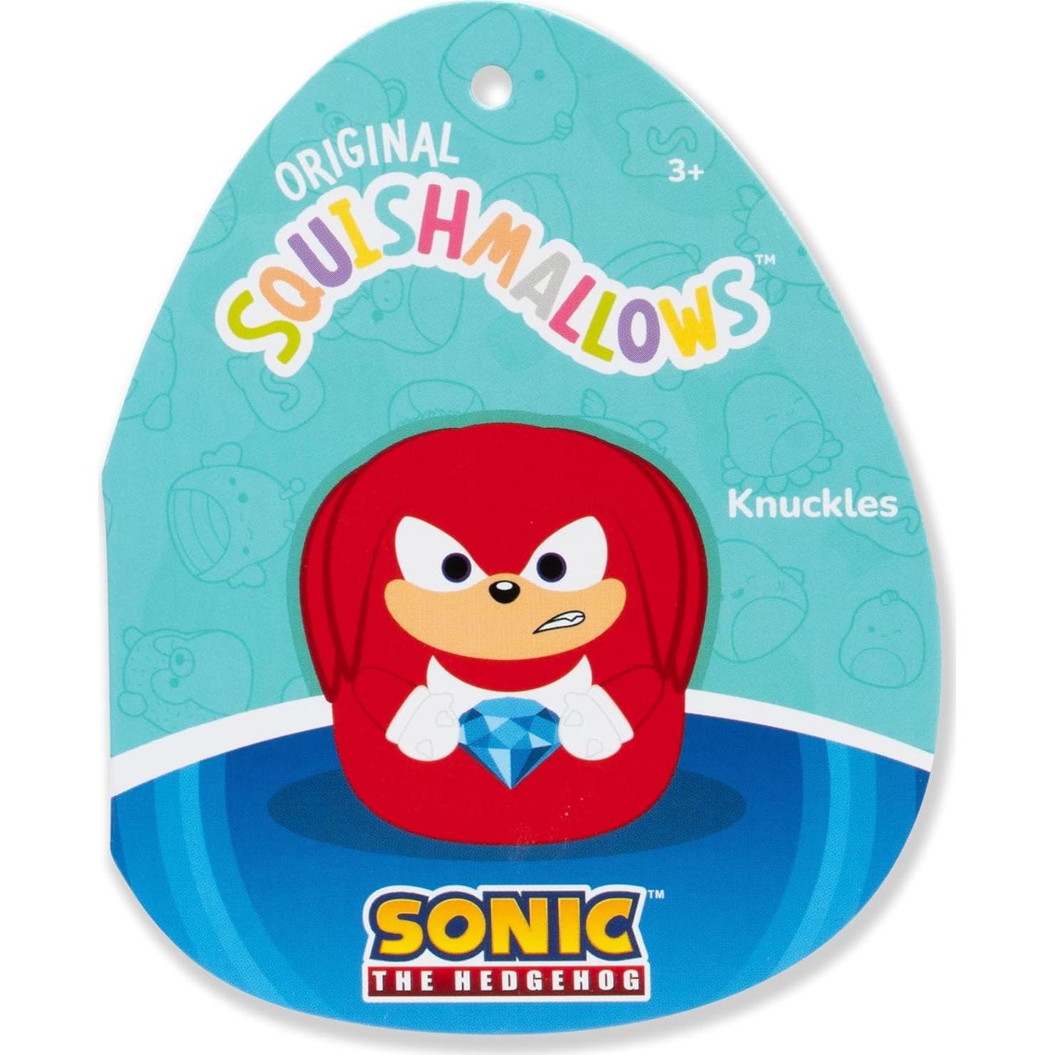 Squishmallows Knuckles 35.56cm Sonic The Hedgehog Plush