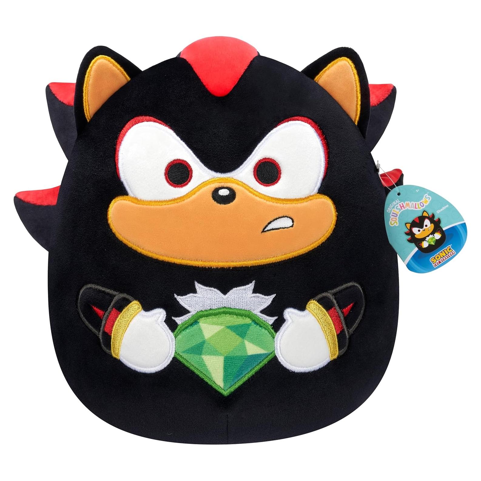 Peluche Squishmallows Sonic Shadow 35.56cm Verde Esmeralda