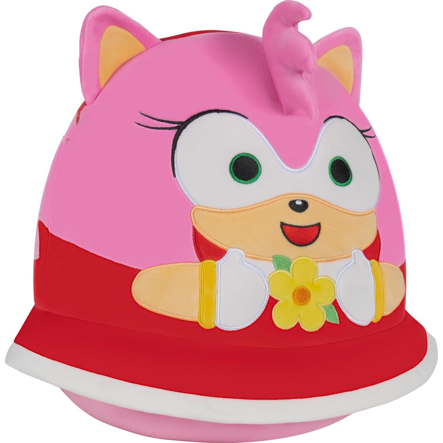 Peluche Squishmallows 35.56cm Amy Rose Sonic Flores
