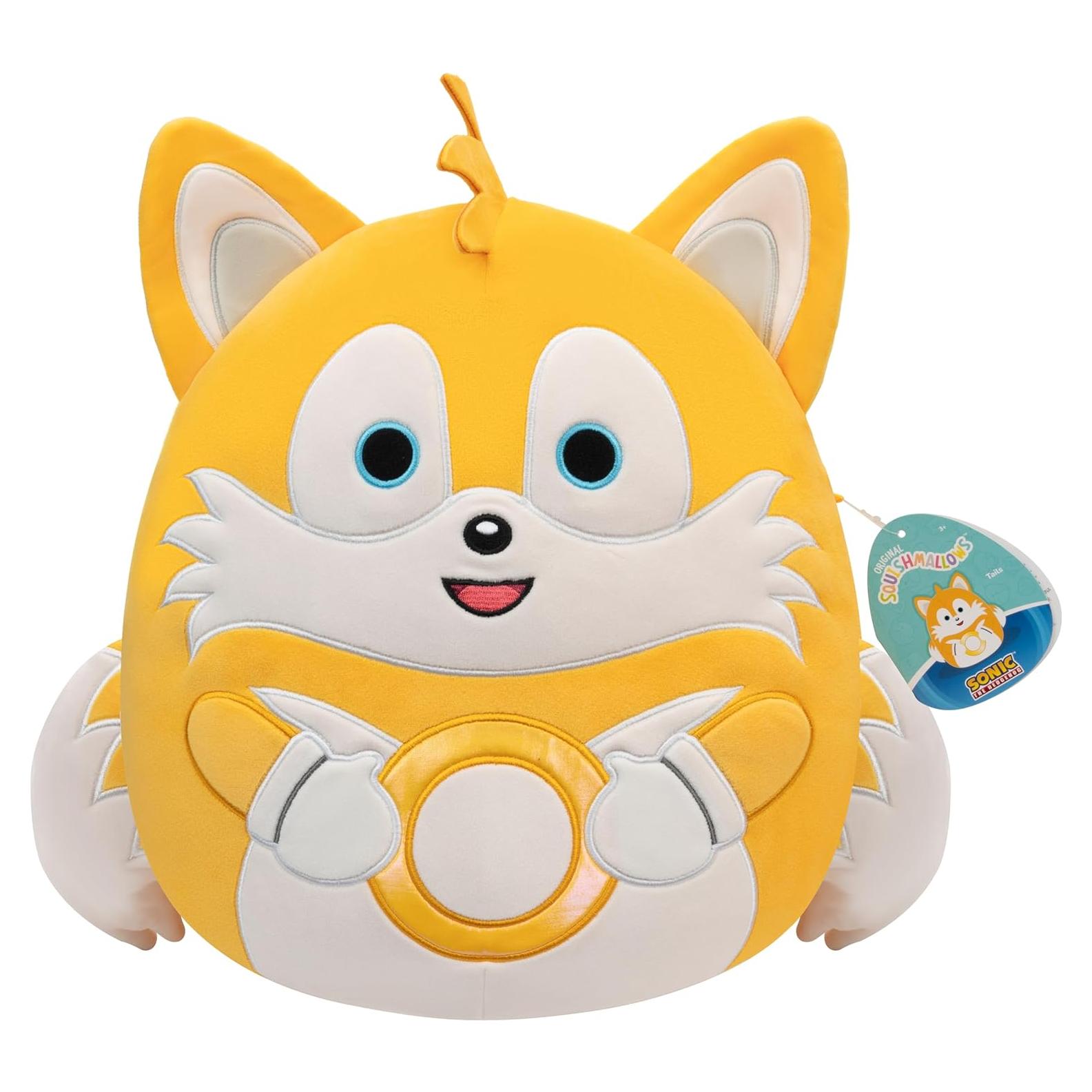Peluche Squishmallows Sonic Tails 35.56 cm Licenciado
