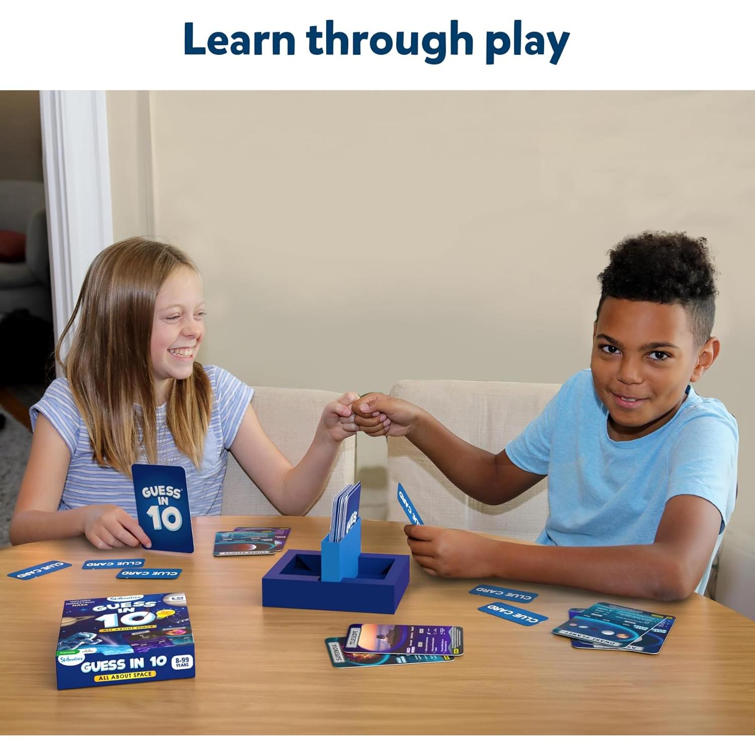 Skillmatics Adivina en 10 Espacio - Juego Educativo Familiar