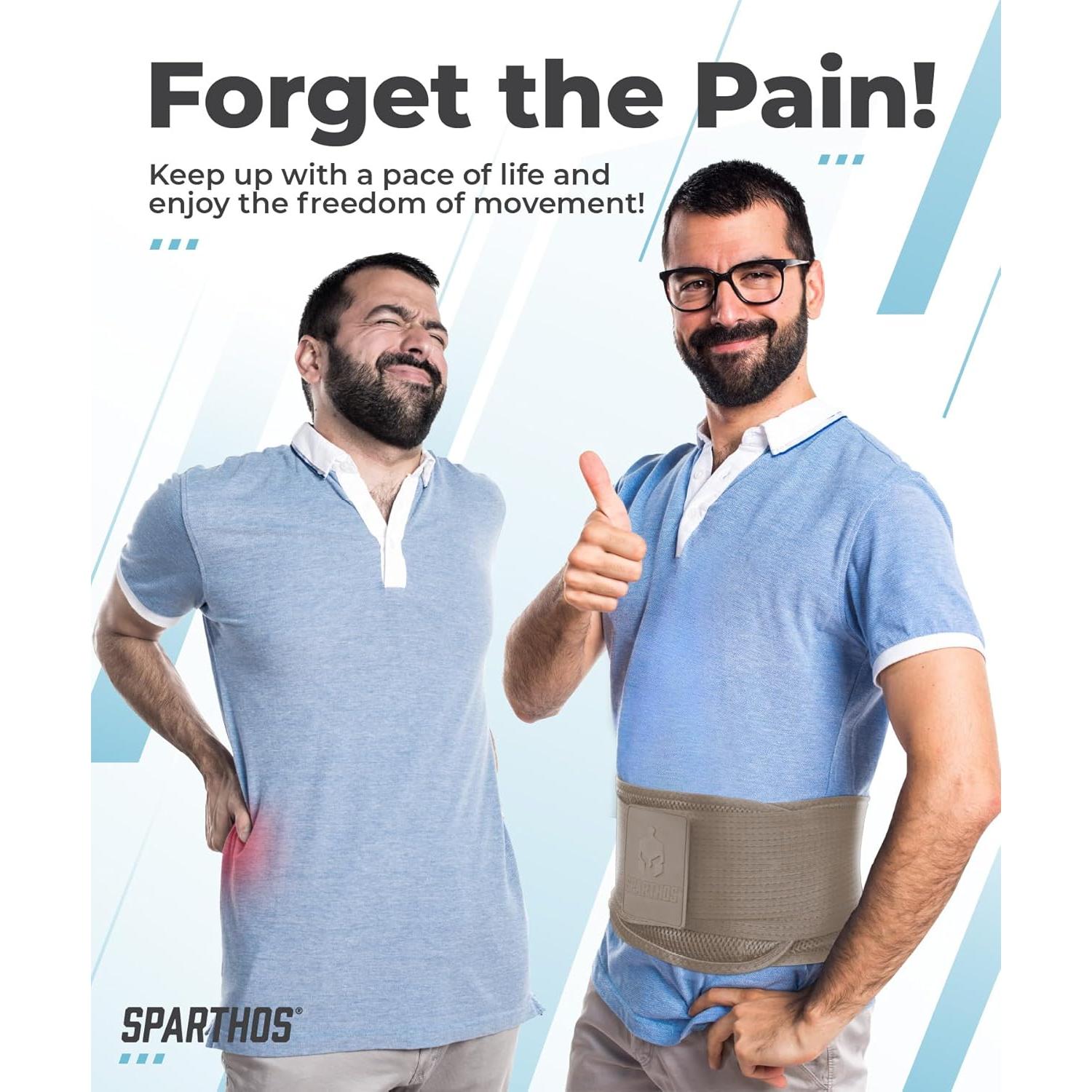 Cinturón de Soporte para Espalda Sparthos - Alivio Dolor