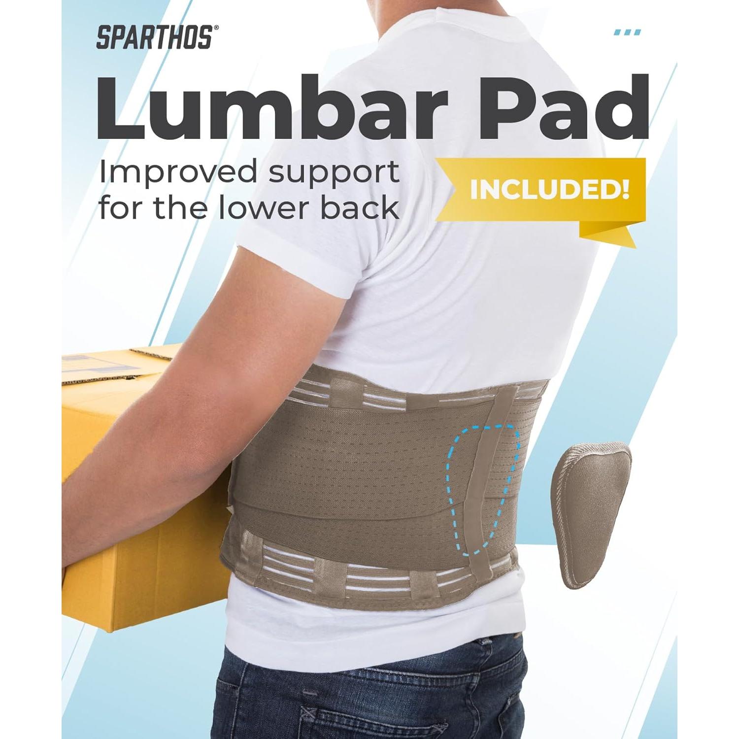 Cinturón de Soporte para Espalda Sparthos - Alivio Dolor