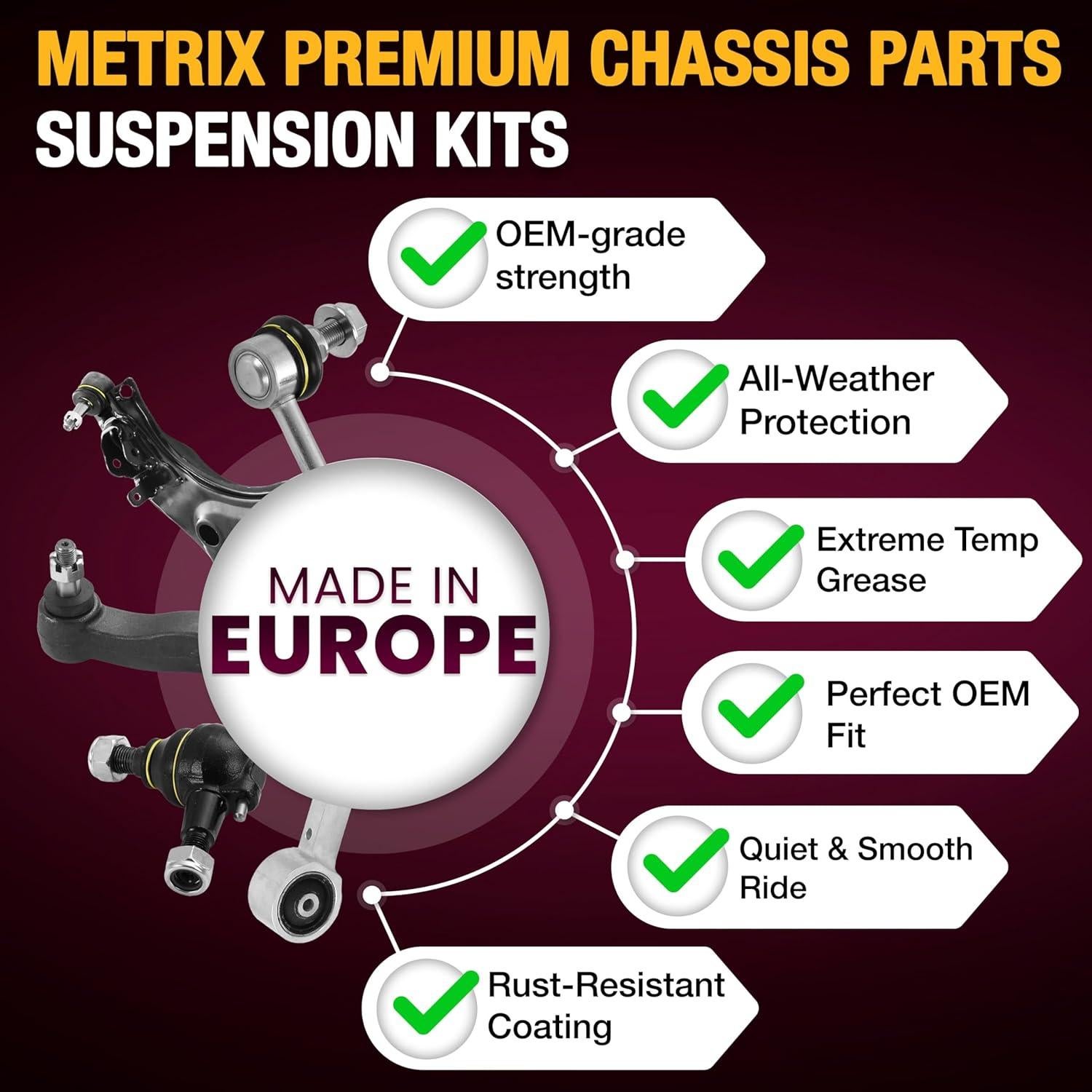 Kit de Suspensión Metrix para Subaru Legacy e Impreza