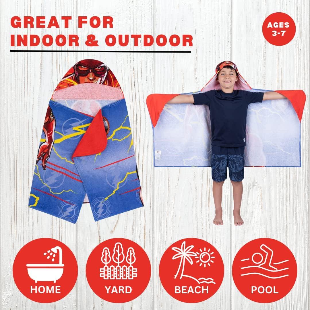 Toalla con Capucha Flash Franco 60x127 cm Algodón Suave