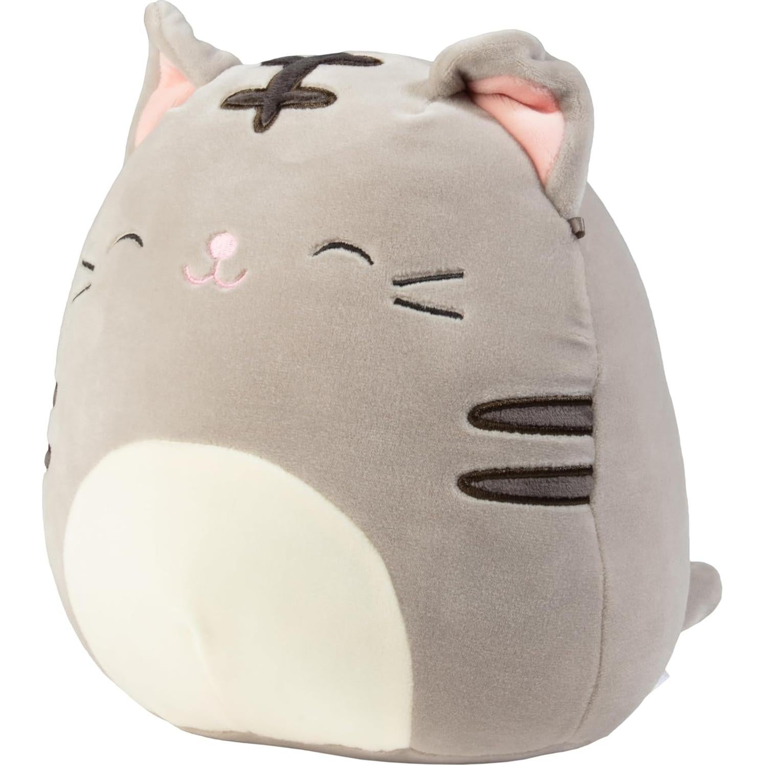 Peluche Squishmallows Gato Gris Tally 20 cm - Jazwares