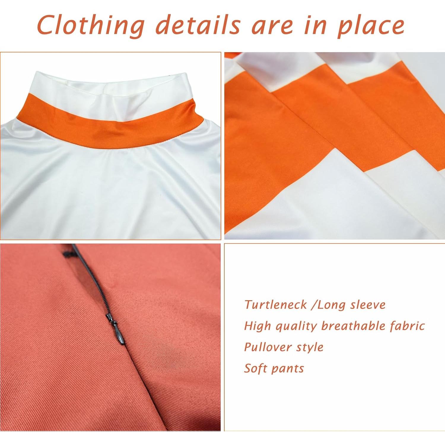 Disfraz de Cosplay para Mujeres FINASKASU - Camiseta, Pantalones y Cinturón