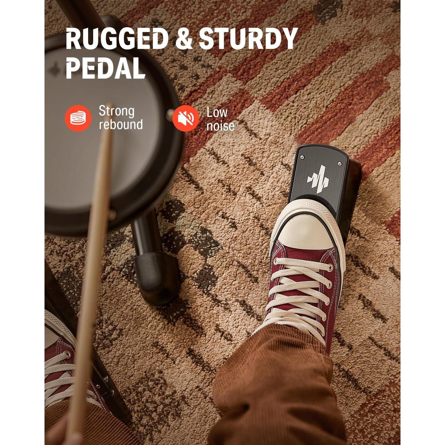 Batería Electrónica Donner DED-80 con 4 Pads y 180 Sonidos