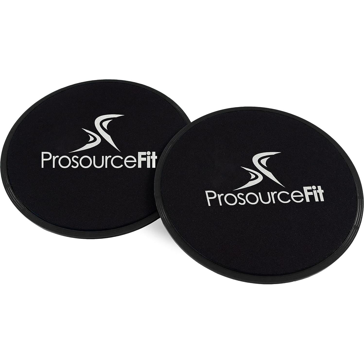 Discos Deslizantes ProsourceFit Core - Juego de 2, Negro