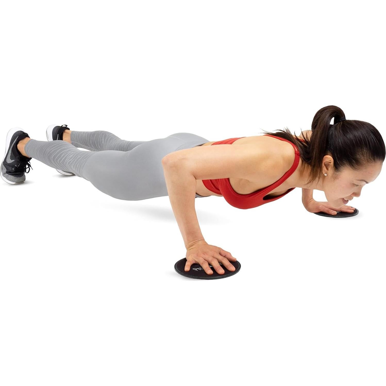 Discos Deslizantes ProsourceFit Core - Juego de 2, Negro