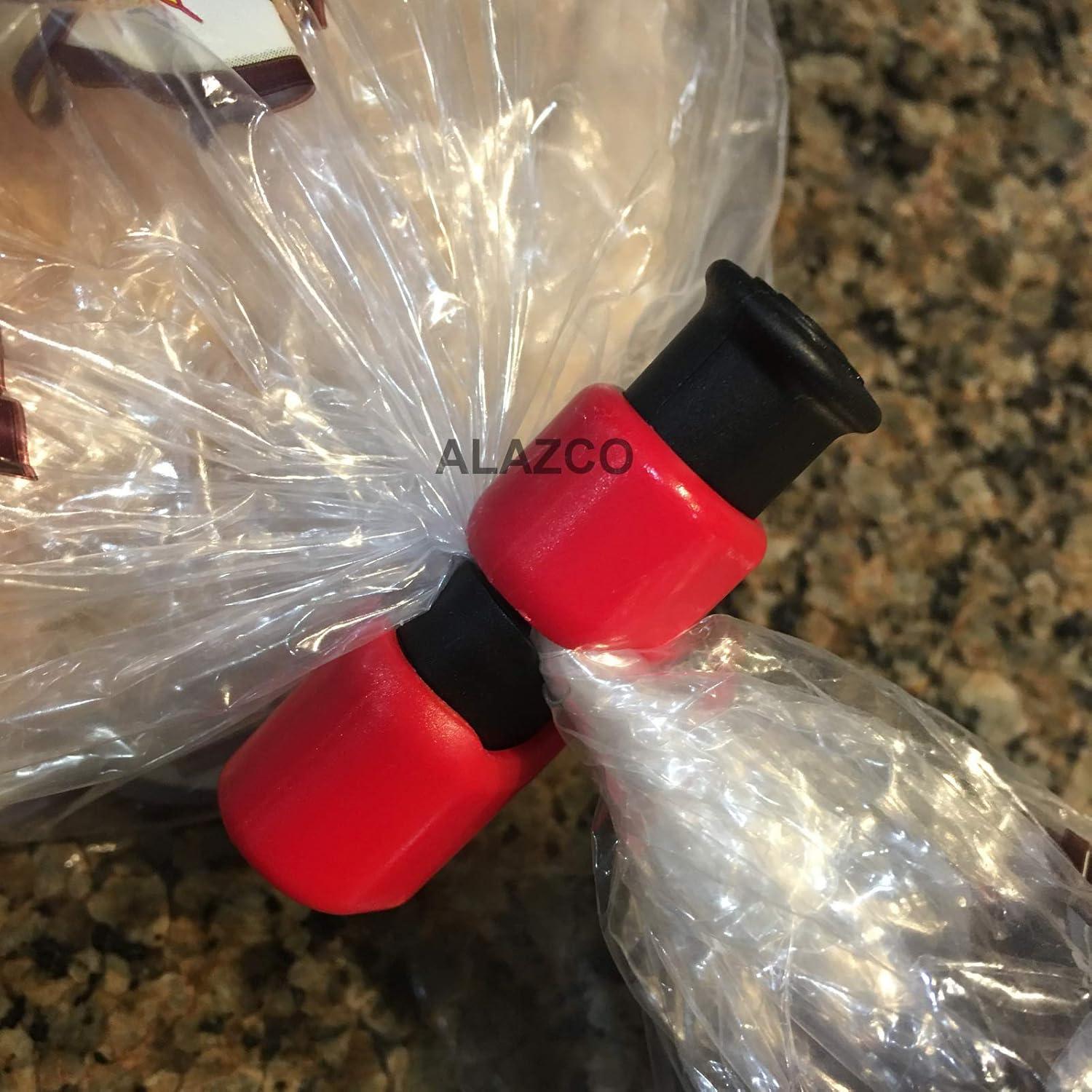 Set de 12 Clips para Bolsas ALAZCO Antideslizantes Sin BPA