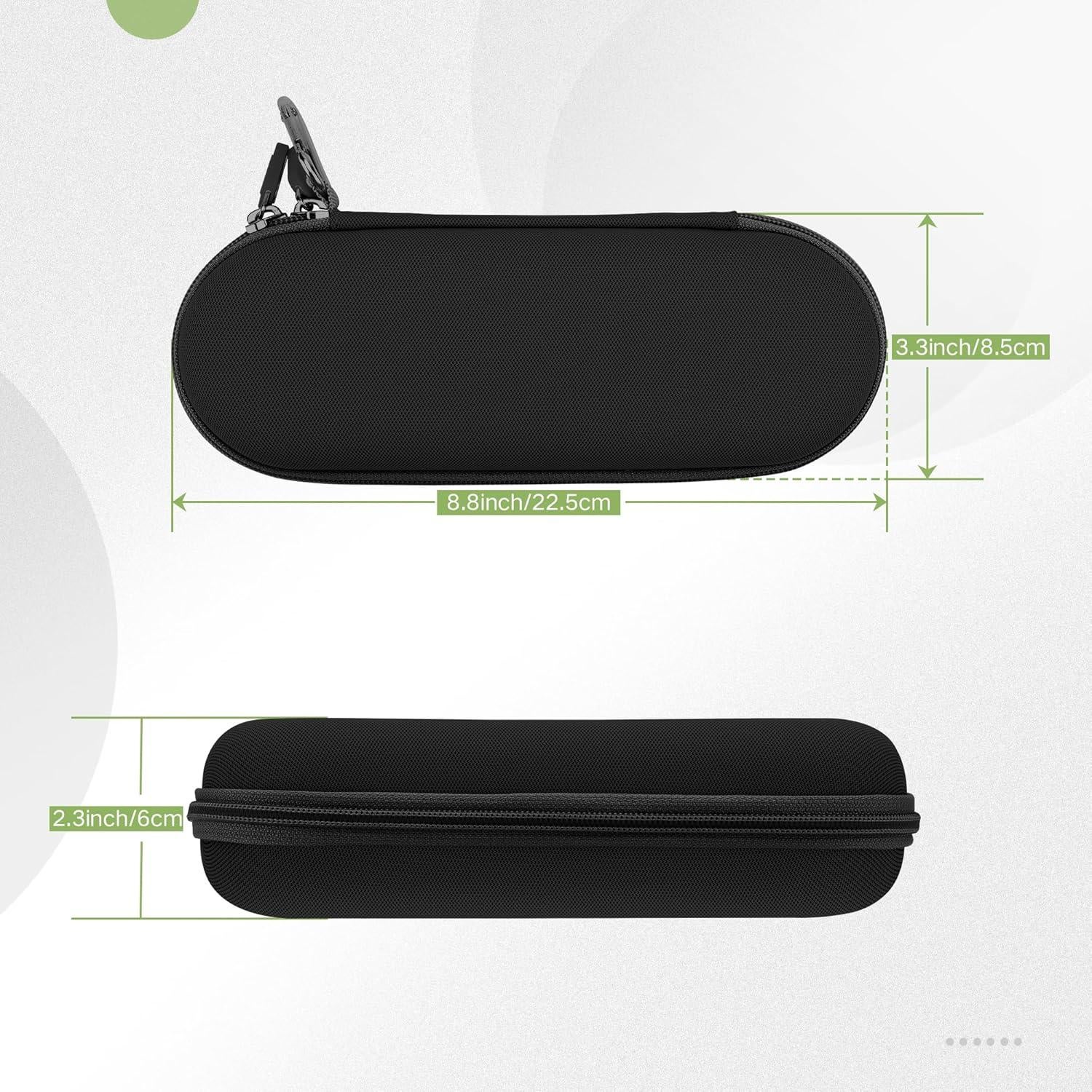 Funda de Viaje para Cepillo de Dientes Eléctrico Gelozid Negra