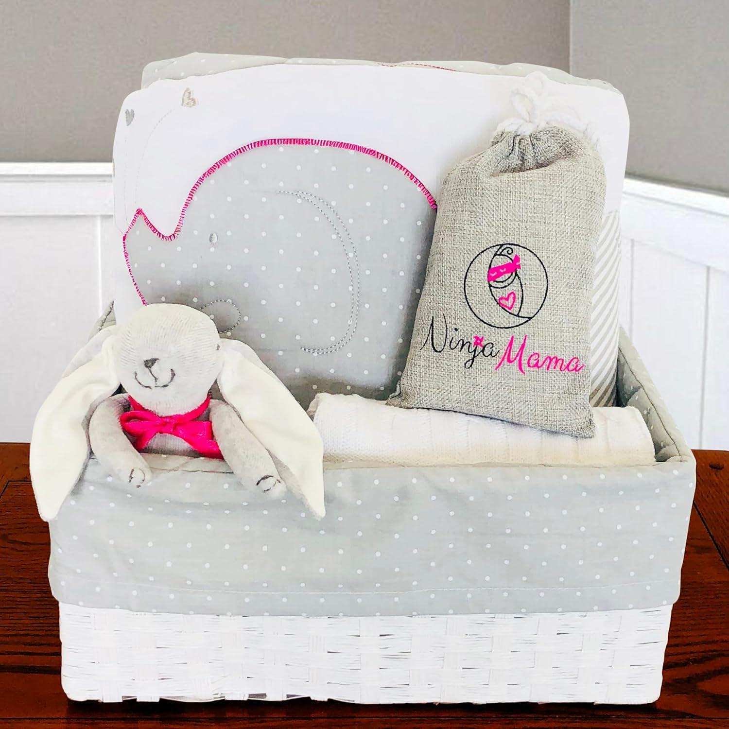 Desodorante para Cubos de Pañales Ninja Mama - 12 Saquitos Carbón Bambú Toque Rosa